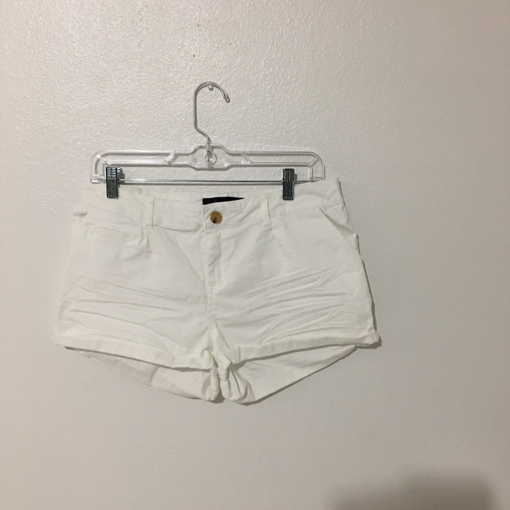 White shorts